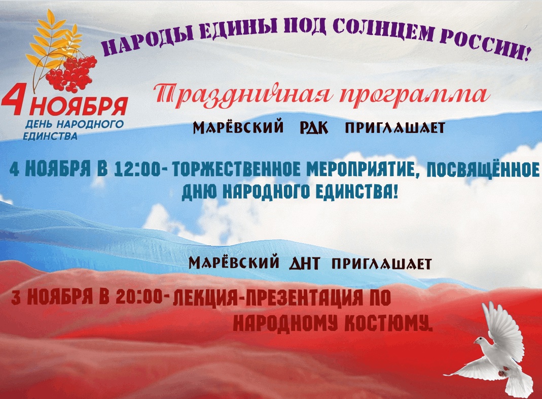 Праздничный концерт, посвящённый Дню народного единства Праздничный концерт, посвящённый Дню народного единства.