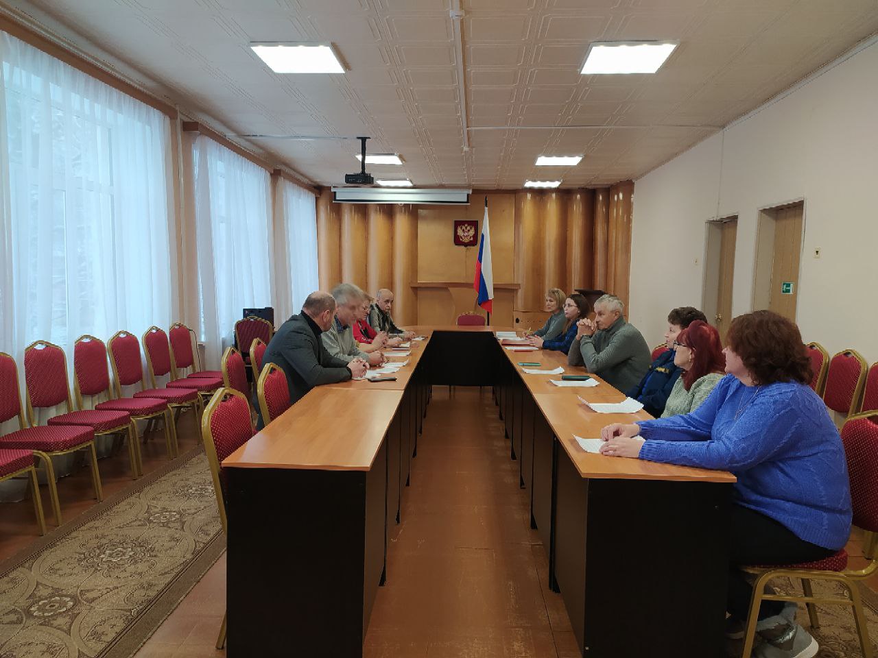 Заседание общественного совета при Администрации Марёвского муниципального округа.