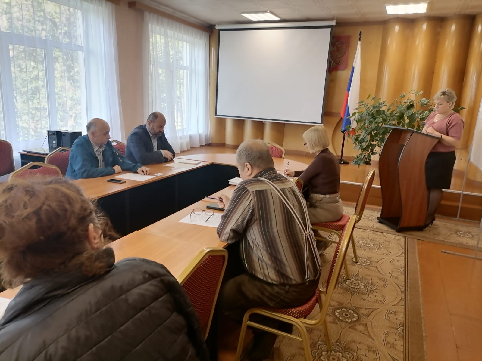 Заседание Общественного Совета при Администрации Марёвского муниципального округа.