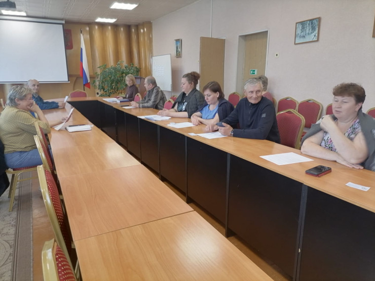Заседание Общественного Совета при Администрации Марёвского муниципального округа.